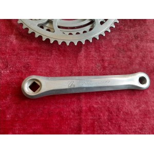 Pédalier vélo ancien NERVAR triple plateaux 32-42-52 170 14x1.25 PD6