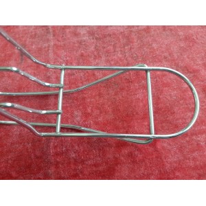 Front rack porteur for vintage randonneuse bicycle