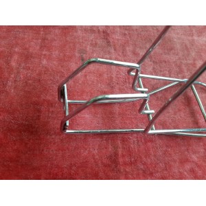 Front rack porteur for vintage randonneuse bicycle