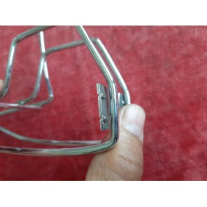 Front rack porteur for vintage randonneuse bicycle