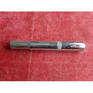 Verchromte Stahl-Sattelstütze 25 mm Vintage Rennrad Spitze
