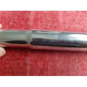 Vintage 25 mm chrome steel seatpost for Eroica build