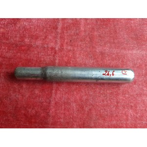 Vintage 26.6 mm chrome-plated steel seatpost for classic Eroica build