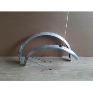 Alu-Schutzbleche 58 mm LE NERVUREX Tourenrad 650B