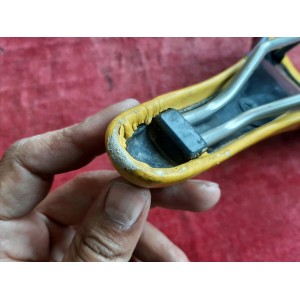Gesamte Draufsicht mit Vintage-Patina