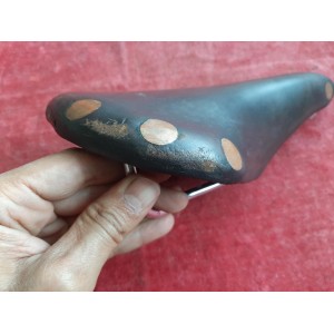 Vintage BROOKS PROFESSIONAL B78 leather bicycle saddle 565g Eroica SE9