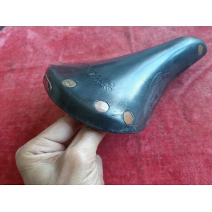 BROOKS PROFESSIONAL S hand-tensioned leather saddle, 495g - vintage bicycle