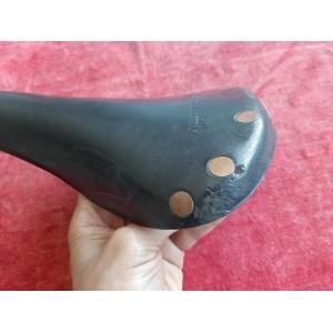 BROOKS PROFESSIONAL S hand-tensioned leather saddle, 495g - vintage bicycle