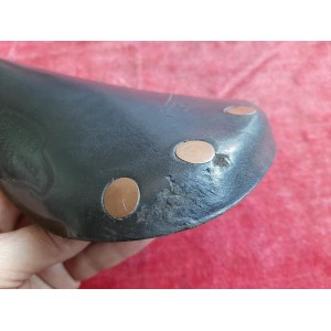 Ledersattel BROOKS PROFESSIONAL S handgefahren 495g Vintage Rennrad