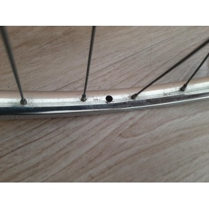 Braking surface track on Rigida New Star steel rim