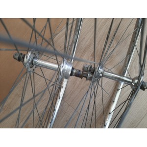 Roue avant Rigida Superchormix vue de profil complet