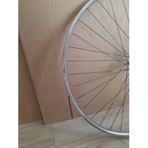 Roue avant AVA 1964 MOYEU ATOM 650B jantes à pneu randonneuse PEUGEOT RO19