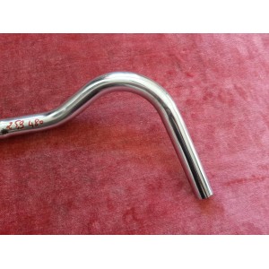 Dettaglio curvatura manubrio baffo vintage 480 mm bici città