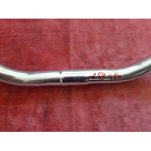 French steel town bike handlebars 25.3mm center clamp