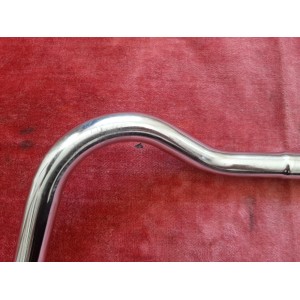 Eroica steel moustache handlebars 480mm full length