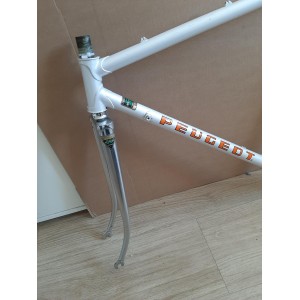 Reynolds 531 Rohrsatz-Aufkleber am Peugeot PV10 Rahmen