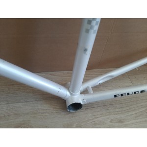 Detalle de pintura y calcomanías originales Peugeot PV10