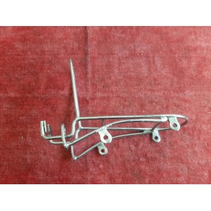 Vintage French front rack porteur platform detail