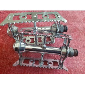Pédales vélo LYOTARD pour vélo ancien Peugeot M14 RD8