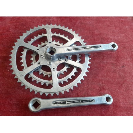 SPECIALITES TA triple crankset 32-42-52 for vintage touring bike