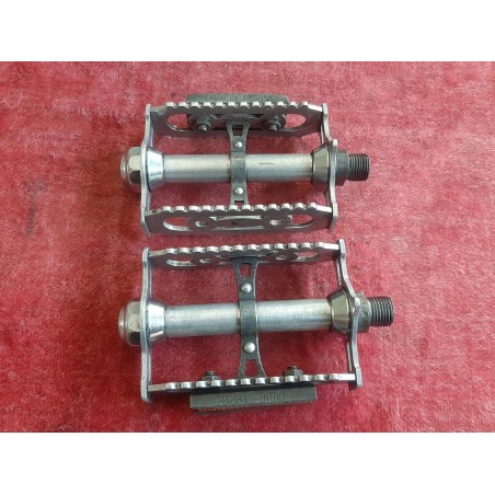 Pedali LYOTARD 460D DURALUMIN M14x1.25 vista lato pedale