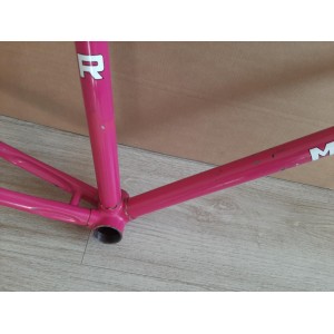 Top tube decal detail on Mercier vintage bicycle frame