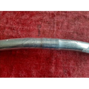 460mm Vintage Steel Moustache Handlebars | 23.2mm Clamp