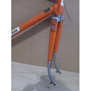 copy of Cadre velo LIBERIA REYNOLDS 531 3065g 60*58g 121.6mm VINTAGE BIKE BFFF D7