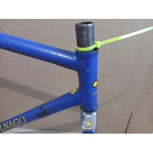 Steuerrohr und Muffenansicht Colnago Super Rahmen