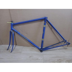 Sattelklemmung und Sitzrohr-Einsteckbereich Colnago Super