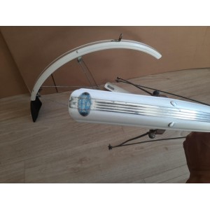 Bluemels front mudguard 40mm plastic close-up