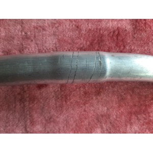 Guidon moustache Cintre 25.4 - 440 mm vintage bike en ALU R6