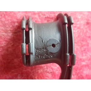 Double cable guide plastic vintage bike