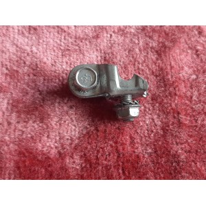 Support de feu avant acier vélo randonneur ancien vu de face