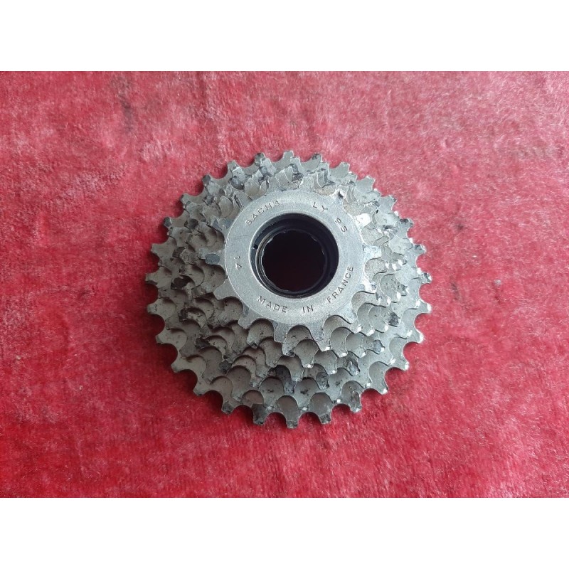 Rueda libre SACHS 7V 14-28 vista lateral acero