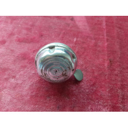 Mécanisme interne et collier de fixation de la sonnette vintage d'occasion