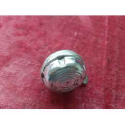 Vue arrière du système de serrage pour cintre de bicyclette ancienne