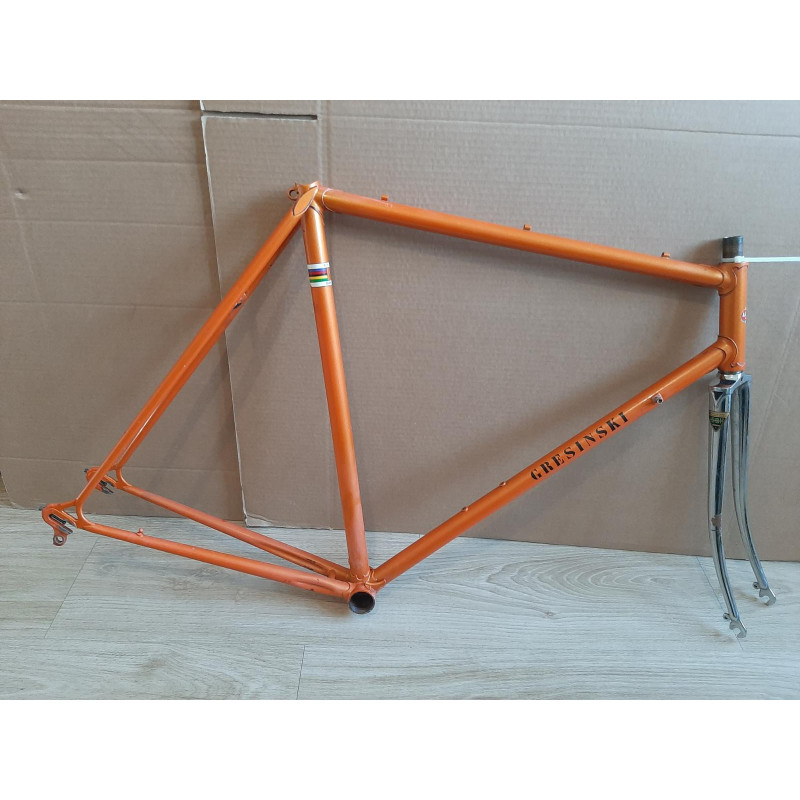 GRESINSKI full Reynolds 531 frameset 58cm left side view