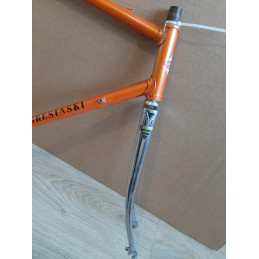 GRESINSKI Reynolds 531 steel frame bottom bracket shell French thread