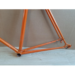 GRESINSKI frameset chainstay and bridge detail