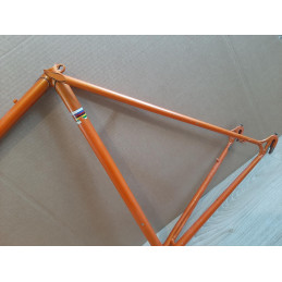 GRESINSKI steel frame seat stay bridge and rear tyre clearance