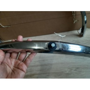 Garde-Boue F/R 39mm EN ACIER pour velo randonneur 700 en bon état GB4