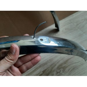 Garde-Boue F/R 51 mm EN ACIER pour velo randonneur 650 en bon état D12