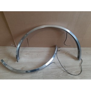 Garde-Boue avant et arrière vélo 5.2 cm pour velo randonneur 650 en bon état D11