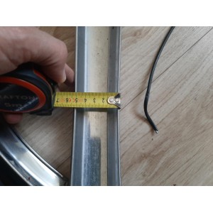 Garde-Boue avant et arrière vélo 5.2 cm pour velo randonneur 650 en bon état D11