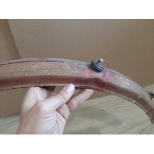 Garde-Boue avant vélo porteur 6.7 cm pour velo randonneur 650 en bon état D11