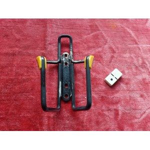 Porte gourde bidon ROCHE en aluminium soudé!!  vélo vintage bottle !