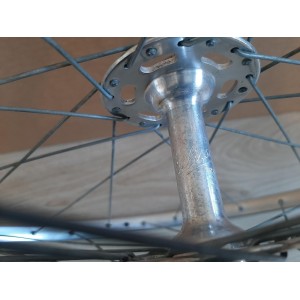1 Roue avant SUPER CHAMPION 650B VELO RANDONNEUR PELISSIER CLINCHER D121