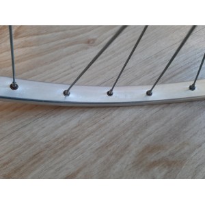 1 Roue avant SUPER CHAMPION 650B VELO RANDONNEUR PELISSIER CLINCHER D121