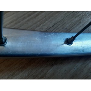 1 Roue avant SUPER CHAMPION 650B VELO RANDONNEUR PELISSIER CLINCHER D121